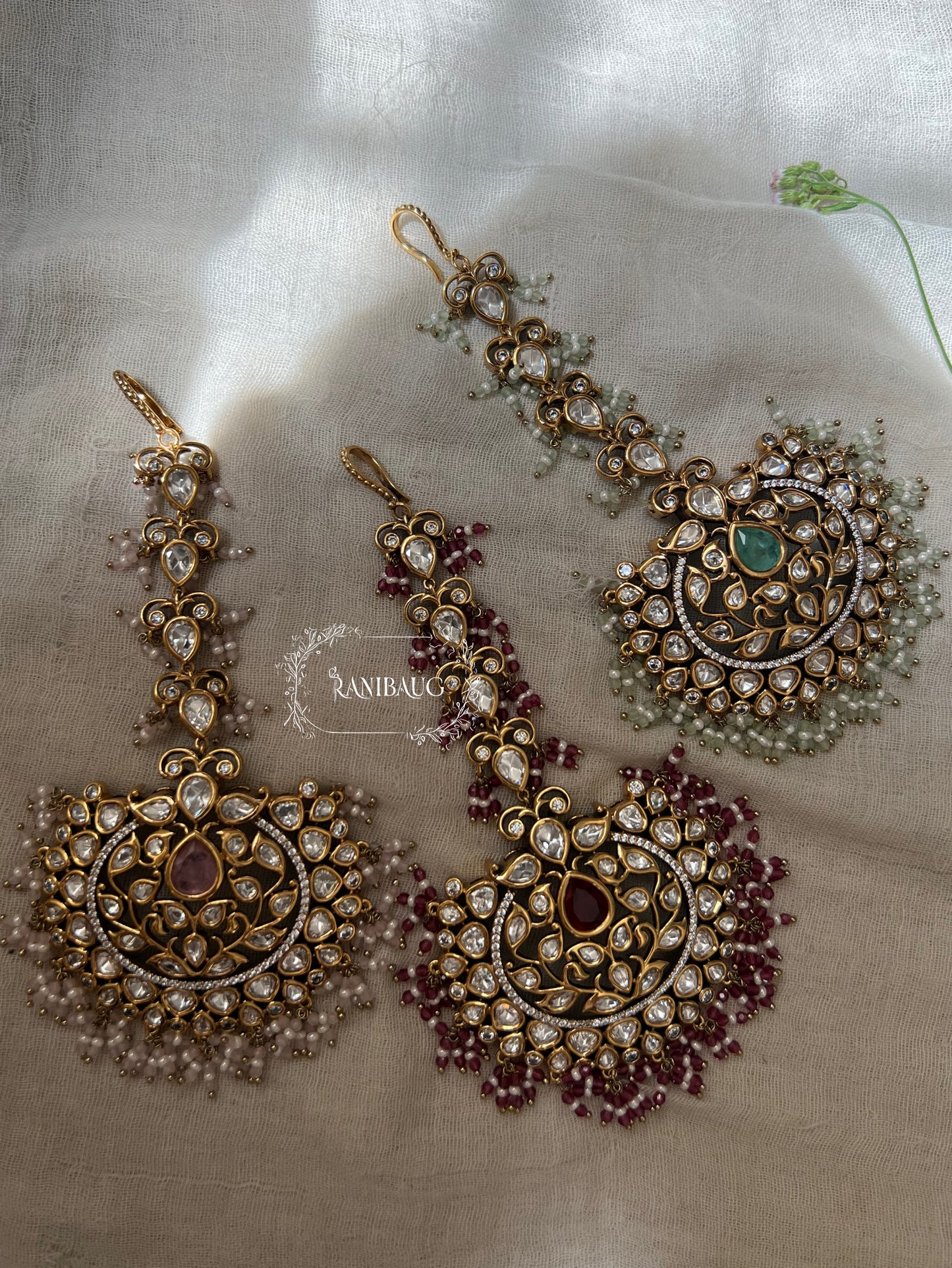 Anamika Traditional Side Maang Tikka By Ranibaug