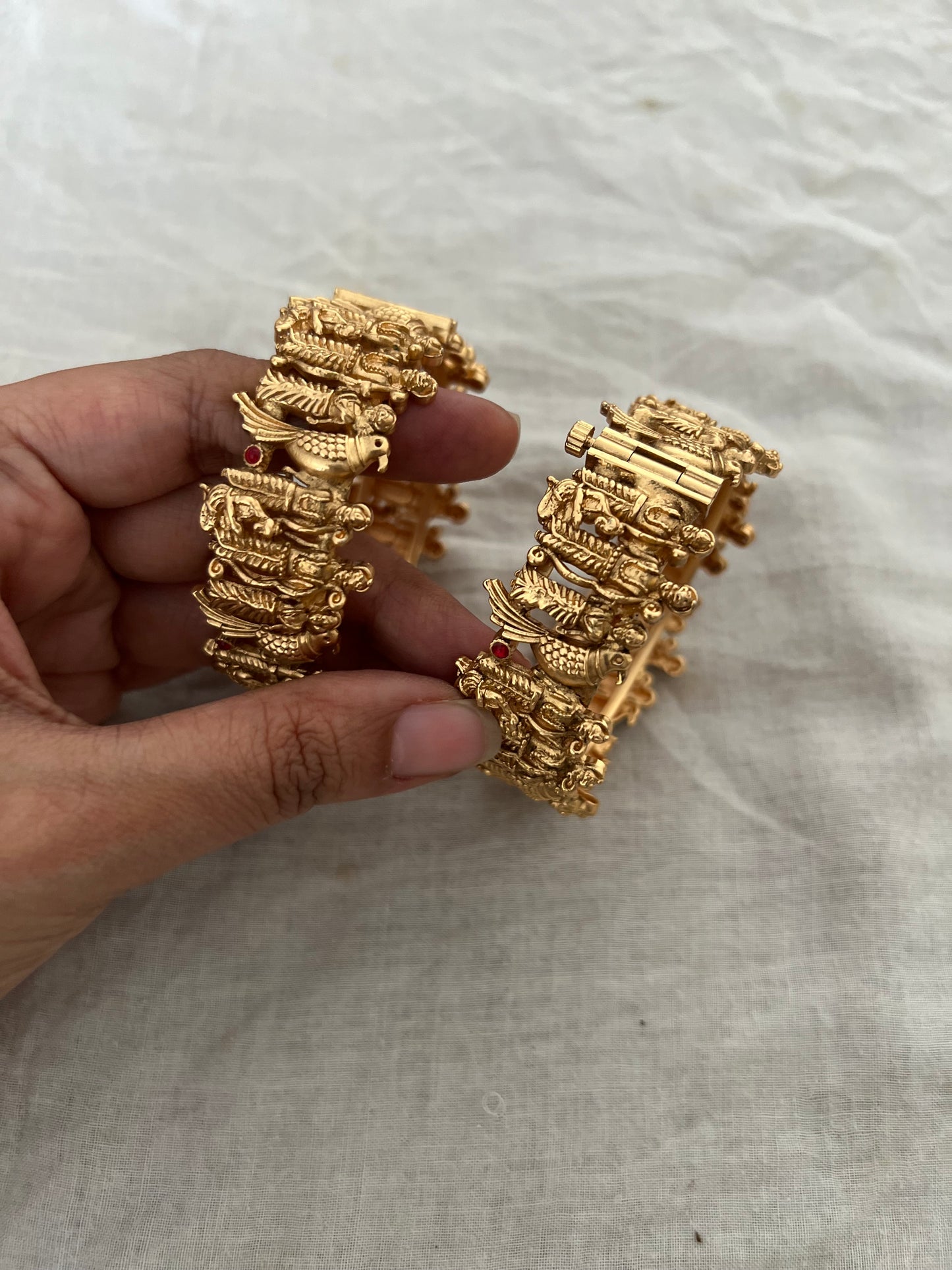 Arti Rose Gold Bangles For Women By Ranibaug