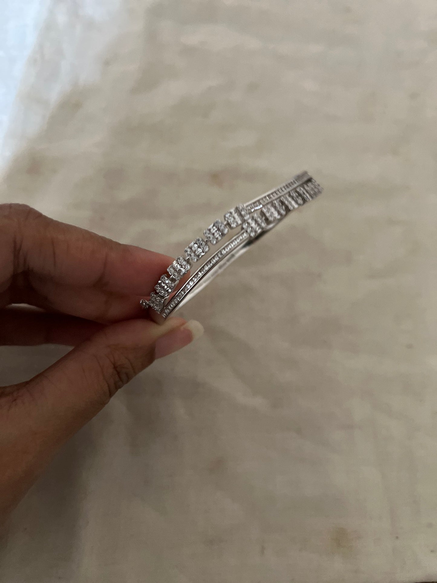 Cascade Grace Diamond Bracelet By Ranibaug