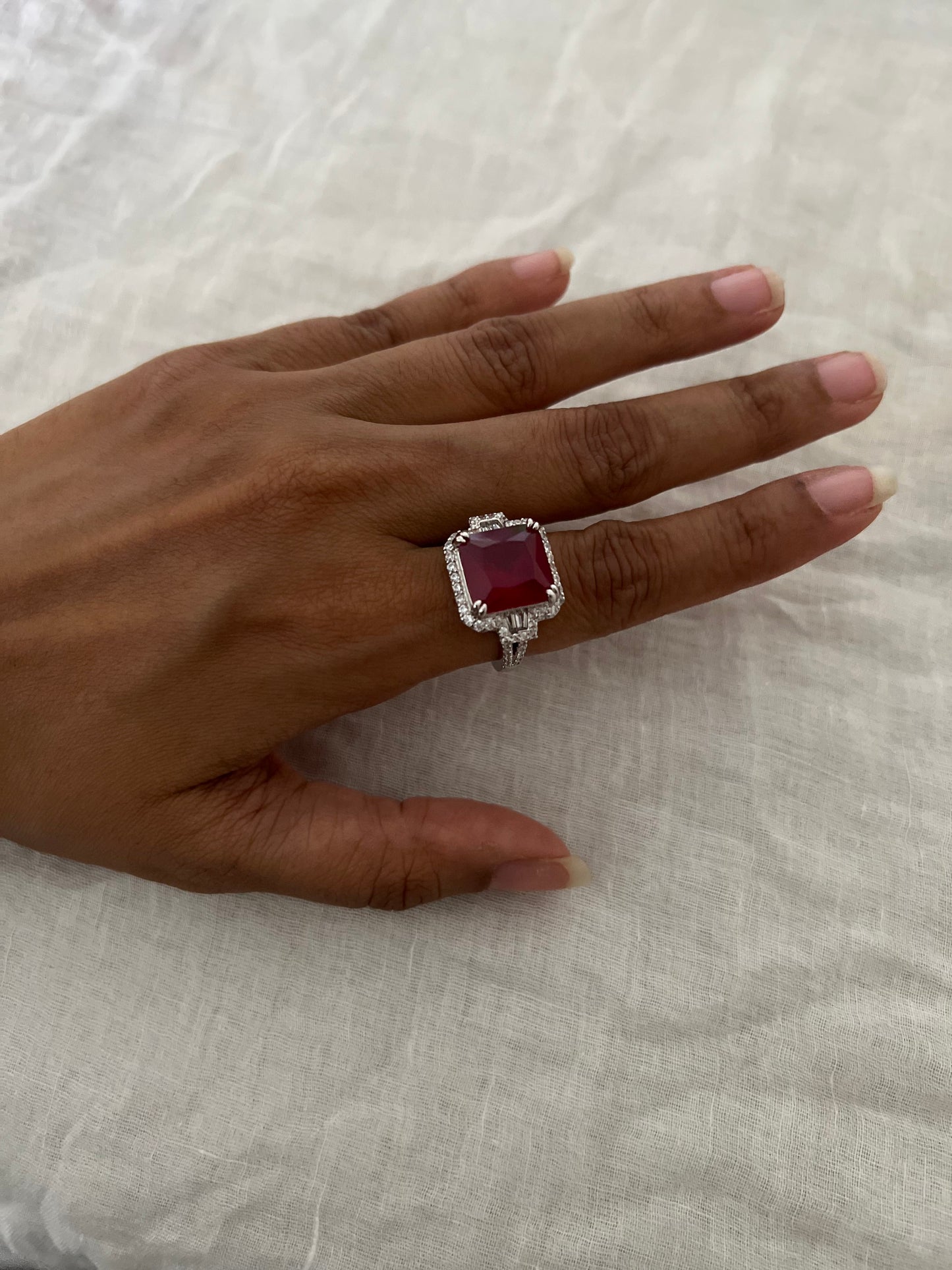 Crown Jewel Diamond Statement Ring By Ranibaug