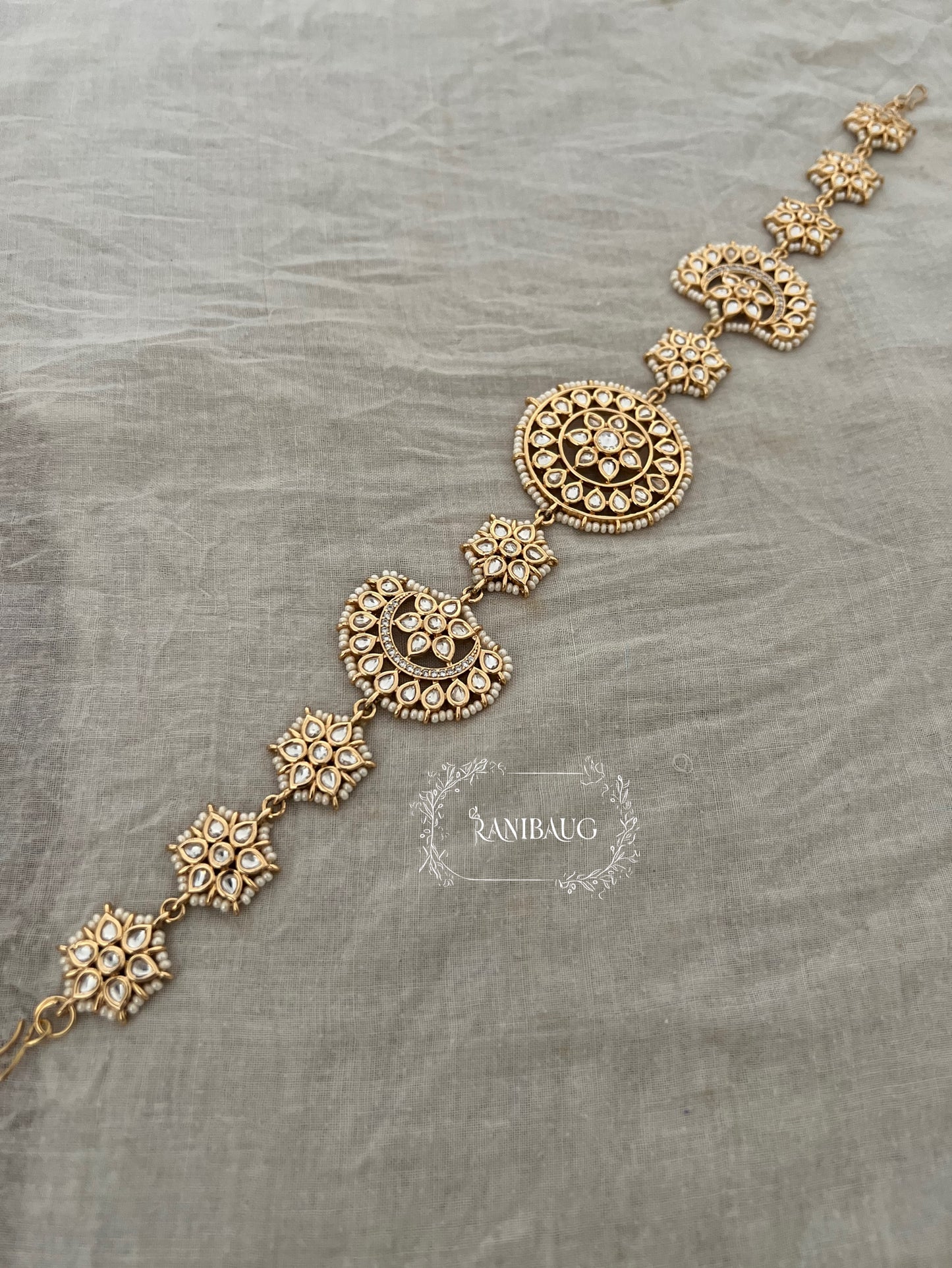 Manasvi Indian Gold Sheeshpatti Jewelry By Ranibaug