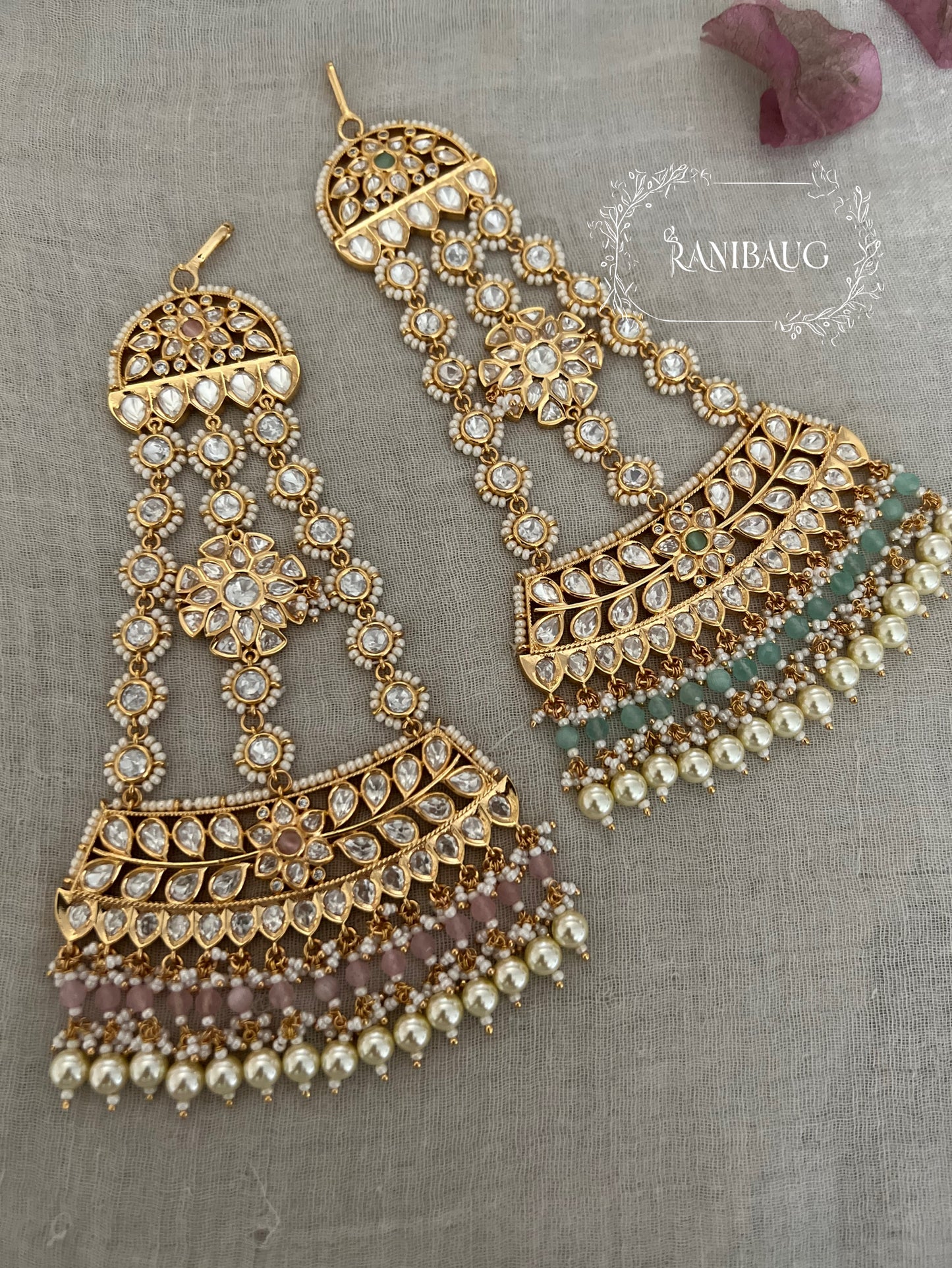 Misha Traditional Modern Polki Passa By Ranibaug