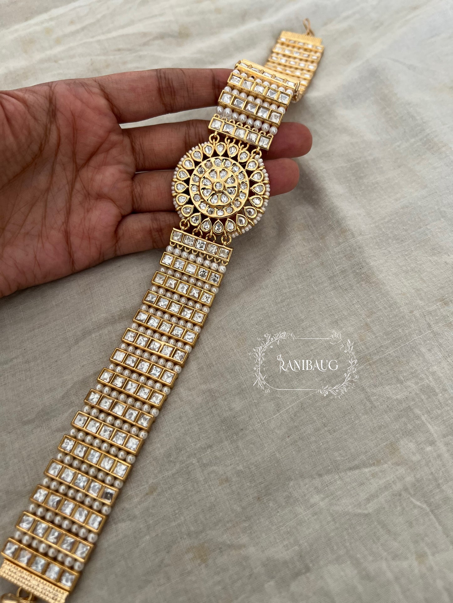 Palak Gold Plated Sheeshpatti By Ranibaug