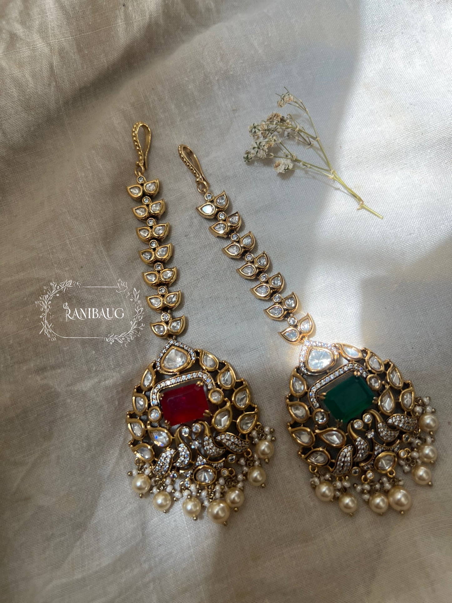Smriti Gold Tikka Jewellery For Women By Ranibaug