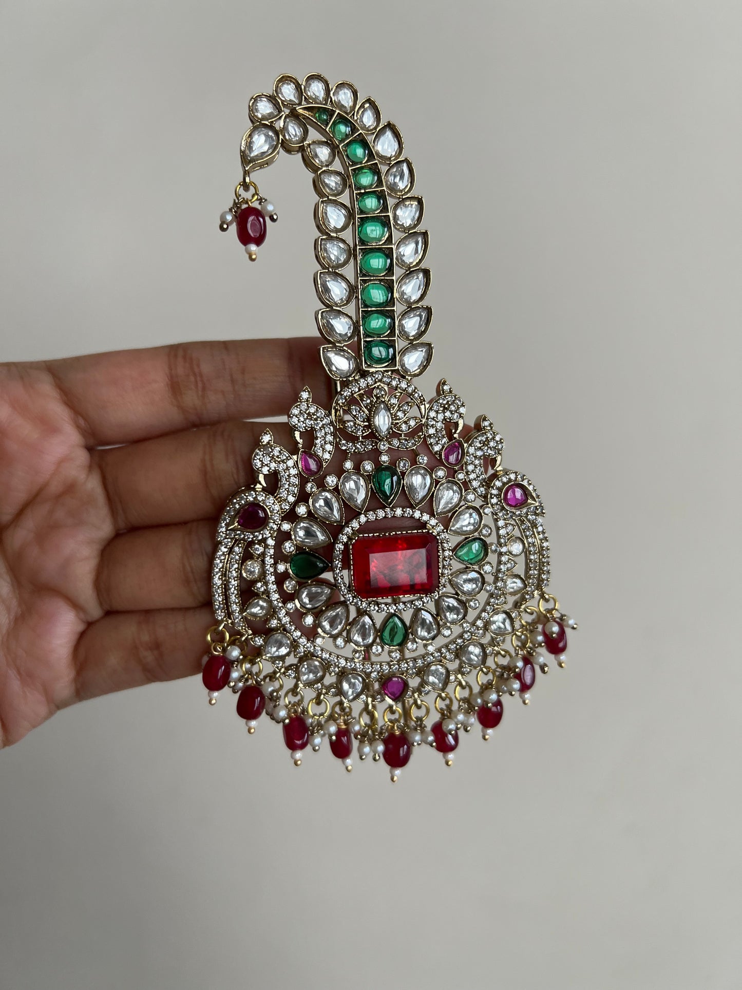 Vishnu Traditional Kalgi For Groom Turban By Ranibaug | Vintage Victorian Kalgi