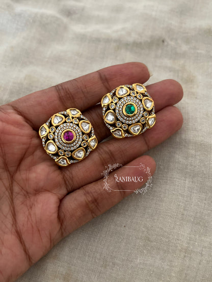 Pihu Indian Gold Plated Royal Vintage Ring Jewellery By Ranibaug