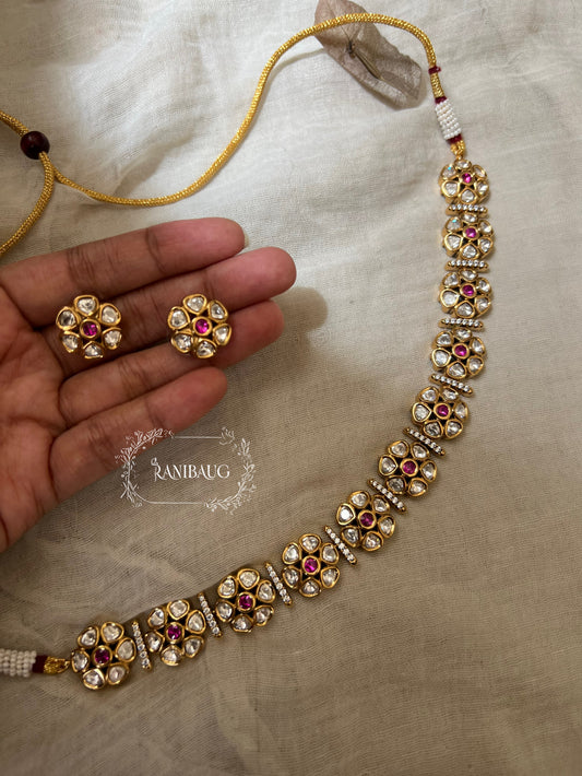 Sumitra Kundan Simple Necklace Jewellery Set By Ranibaug | Latest Jewelry Collection For Wedding 2026