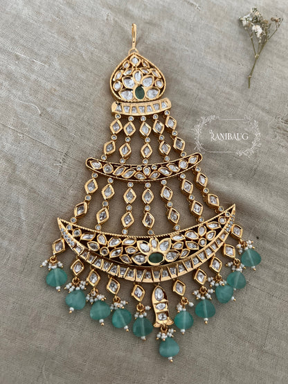 Alaana Heritage Premium Gold Kundan Passa By Ranibaug