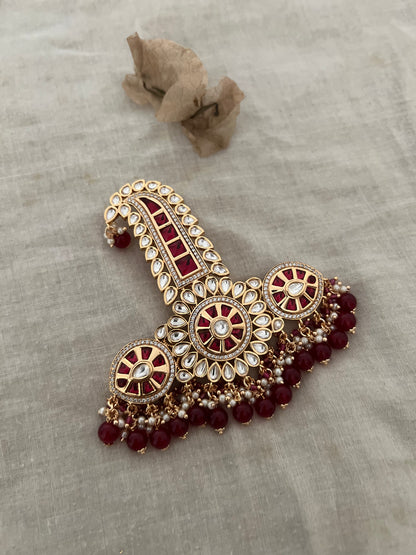 Anant Unique Traditional Heritage Groom'S Kalgi Jewellery By Ranibaug