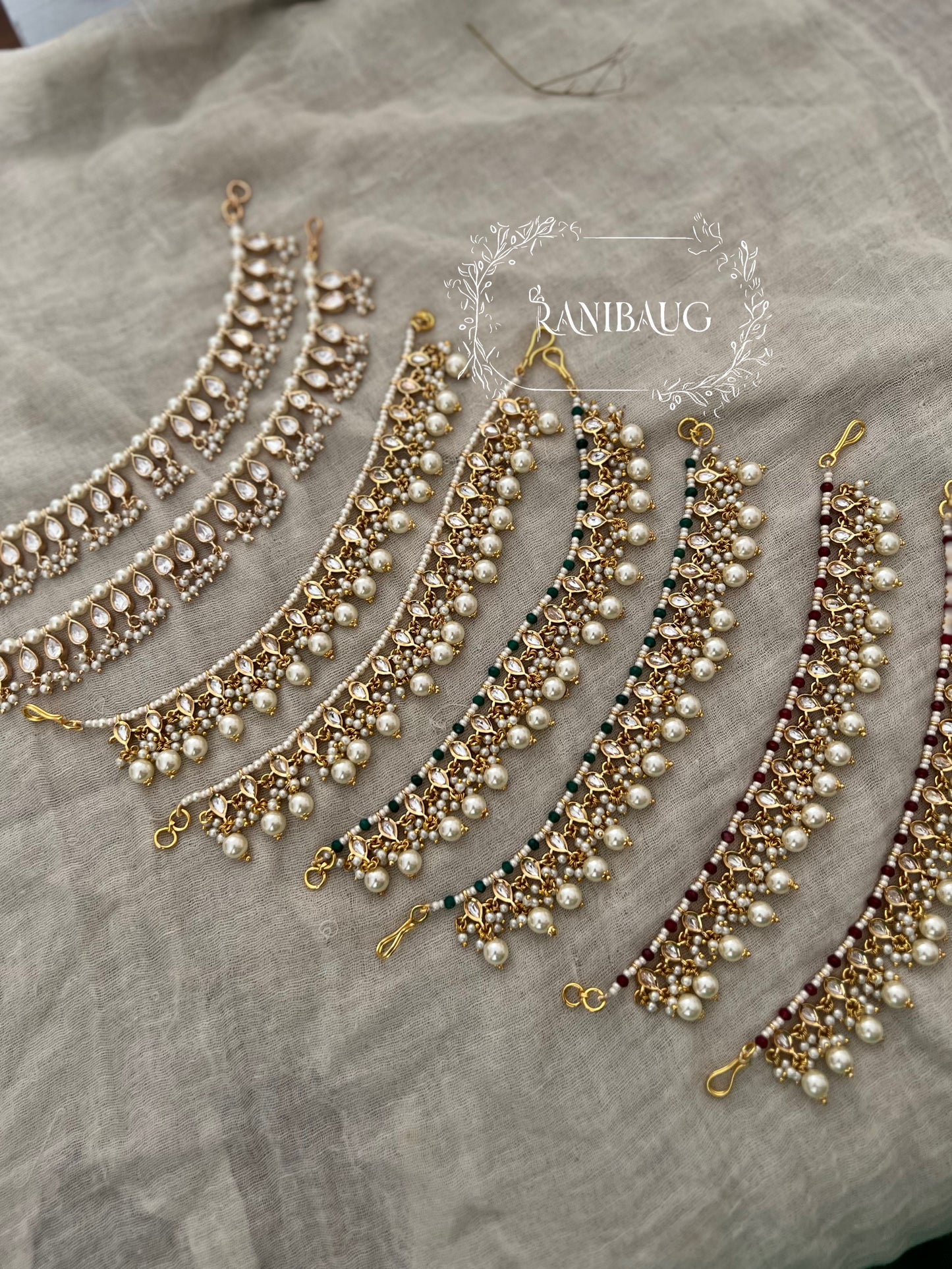Anika Traditional Hair Chain Jewelry For Saree By Ranibaug
