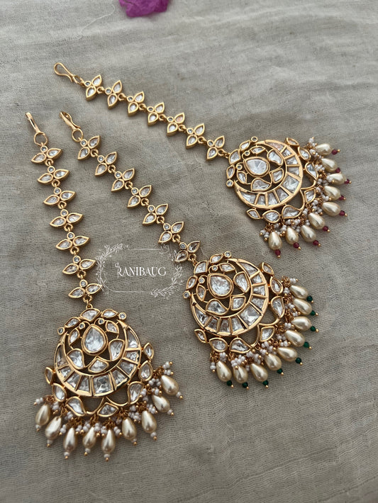 Arna Luxury Gold Maang Tikka Online By Ranibaug