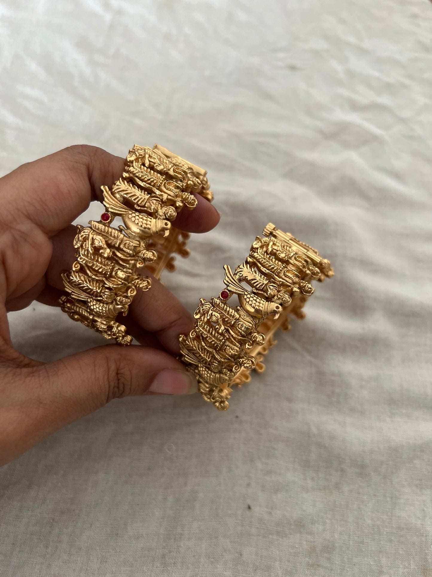 Arti Rose Gold Bangles For Women By Ranibaug