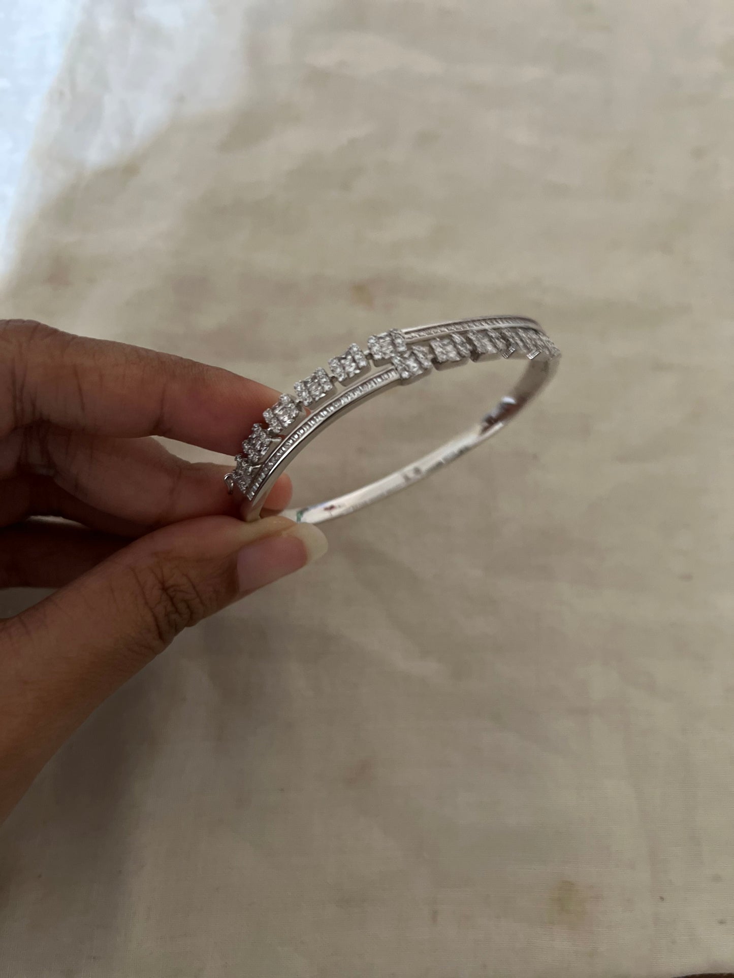 Cascade Grace Diamond Bracelet By Ranibaug