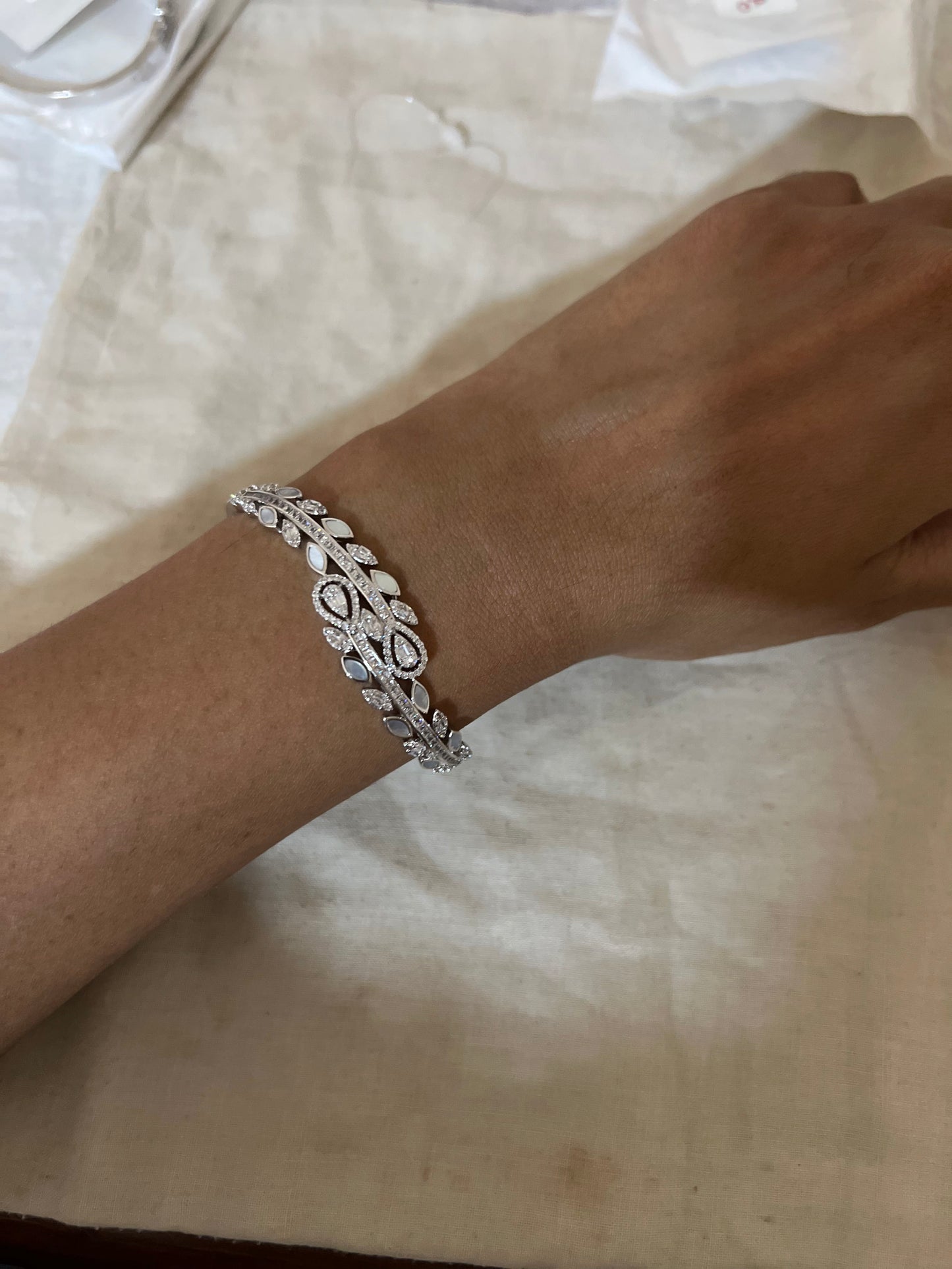 Celestial Vine Diamond Bracelet By Ranibaug