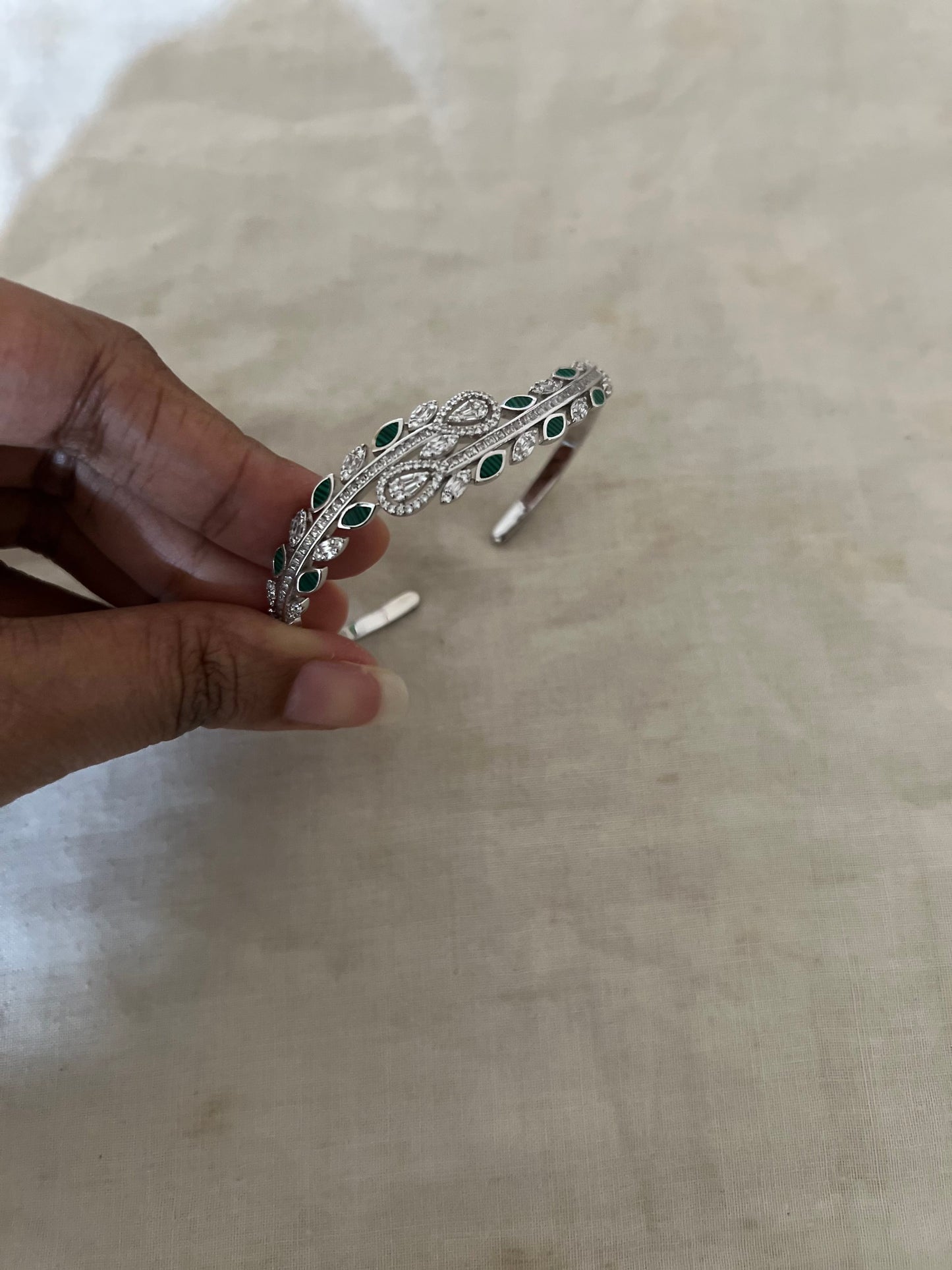 Celestial Vine Diamond Bracelet By Ranibaug