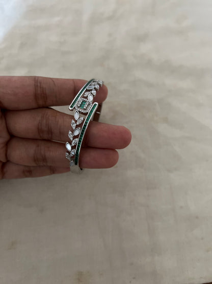 Emerald Crest Diamond Bracelet By Ranibaug