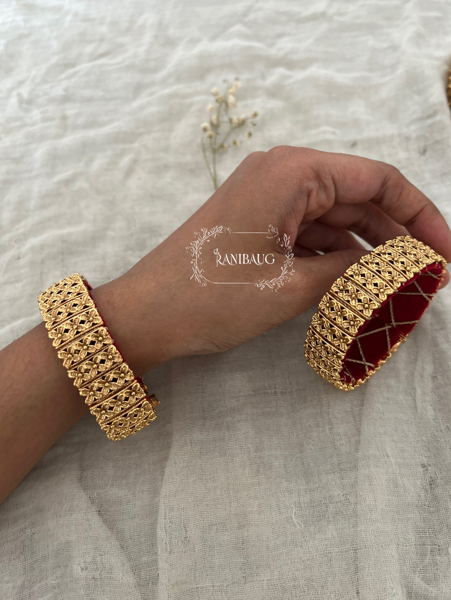 Gauri Bridal Gold Bangles For Women By Ranibaug