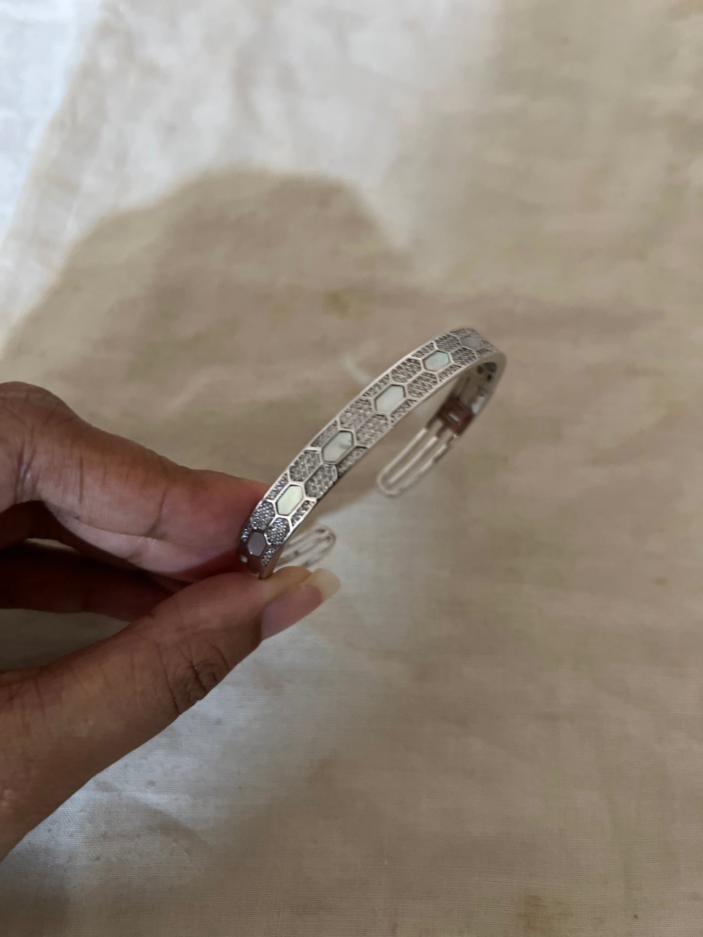 Hexa Luxe Diamond Bracelet By Ranibaug