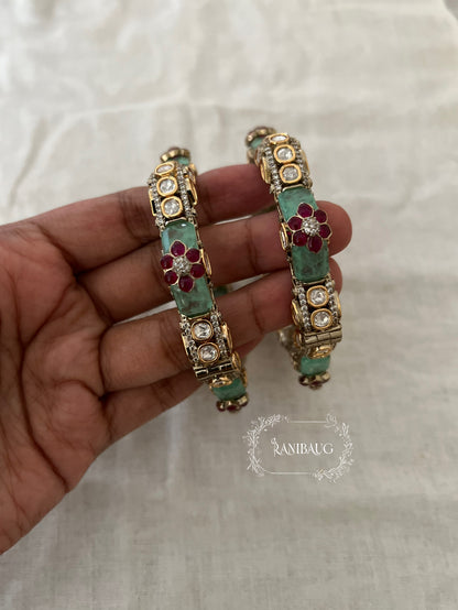 Geeta Indian Vintage Bangle Set By Ranibaug