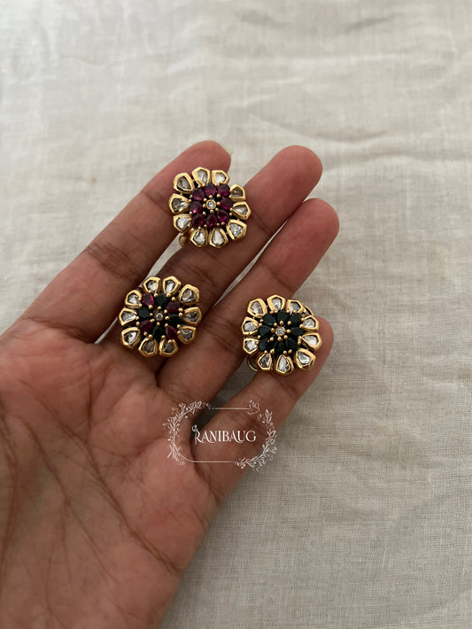Roshni Victorian Finish Duo Finger Ring Jewellery By Raibaug