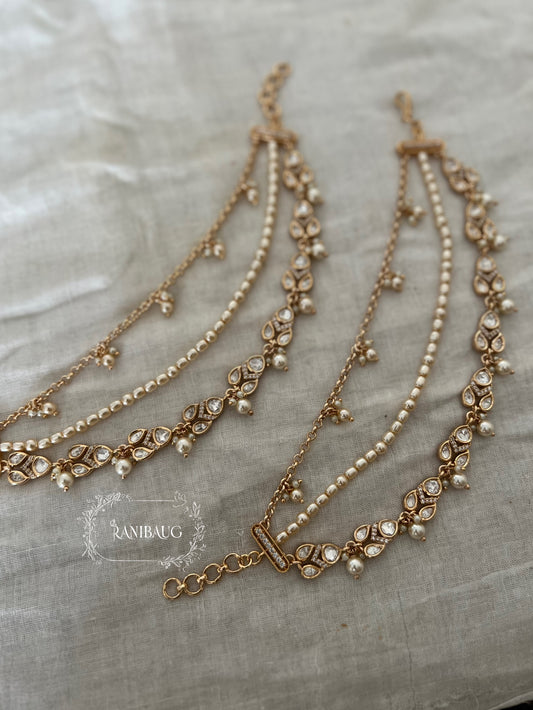 Tarini Hair Chain Wedding Collection Trending Hair Jewelry For Lehenga By Ranibaug | 2026