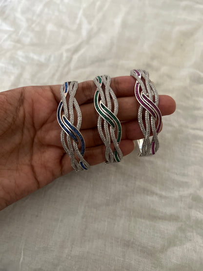 Infinity Weave Diamond Bracelet By Ranibaug
