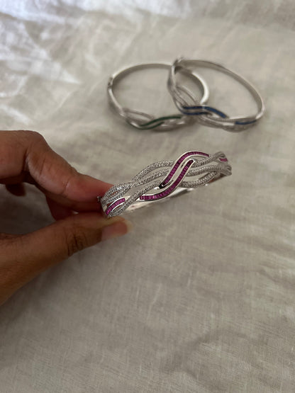 Infinity Weave Diamond Bracelet By Ranibaug