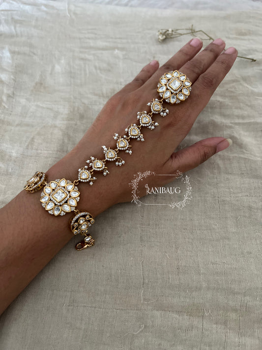 Kalki Women'S Hathphool Kundan Studded With Victorian Finish | Ranibaug