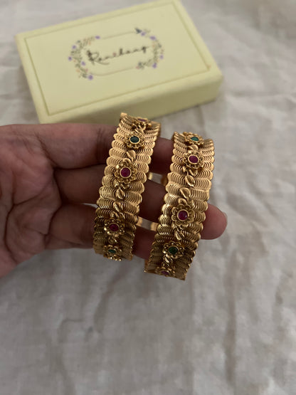 Manisha Antique Kangan Heritage Indian Bangles Jewelry By Ranibaug
