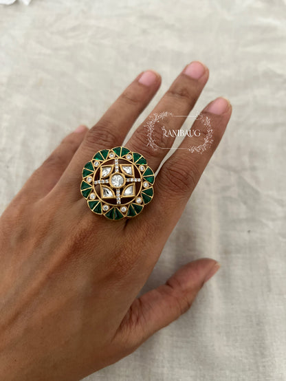 Manya Artificial Gold Ring Wedding Jewelry By Ranibaug