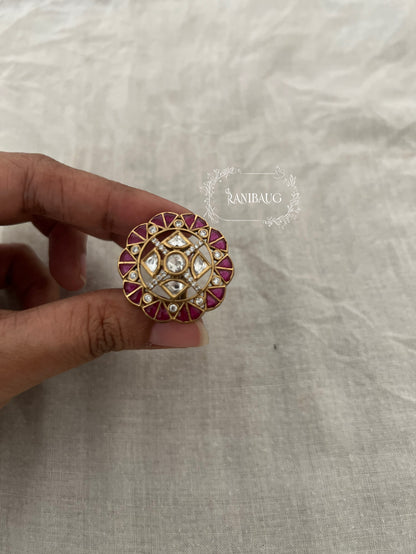 Manya Artificial Gold Ring Wedding Jewelry By Ranibaug