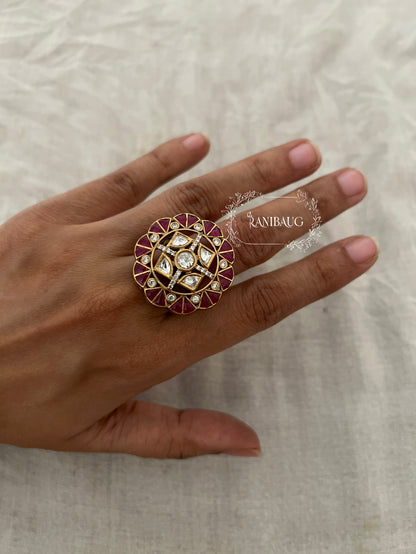 Manya Artificial Gold Ring Wedding Jewelry By Ranibaug