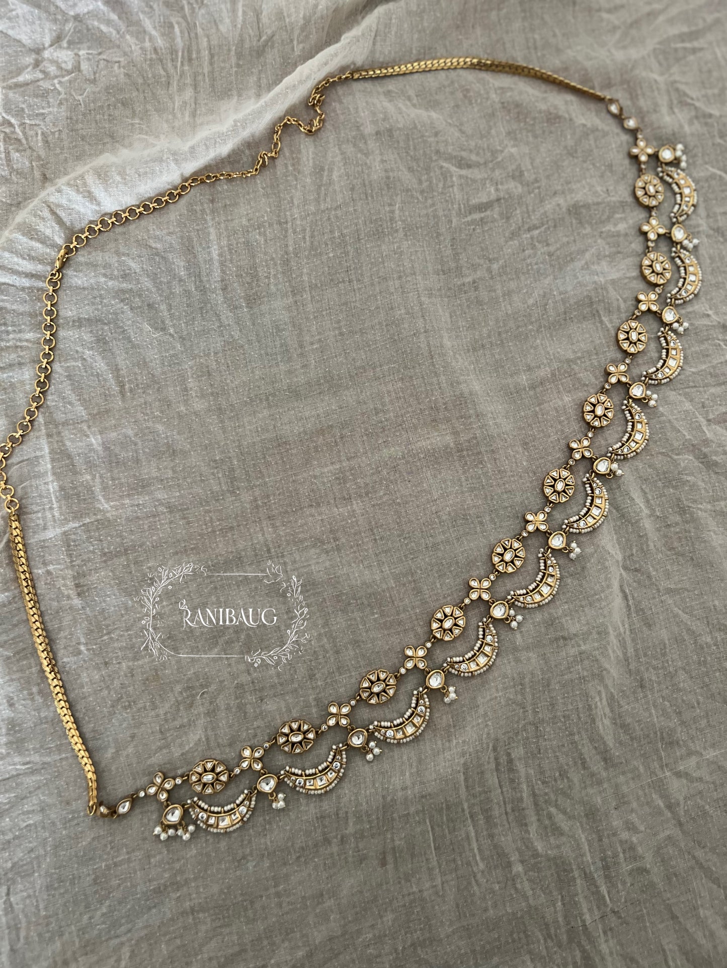 Mirabai Kamarbandh For Saree | Exclusive Waist Chain For Women | Ranibaug
