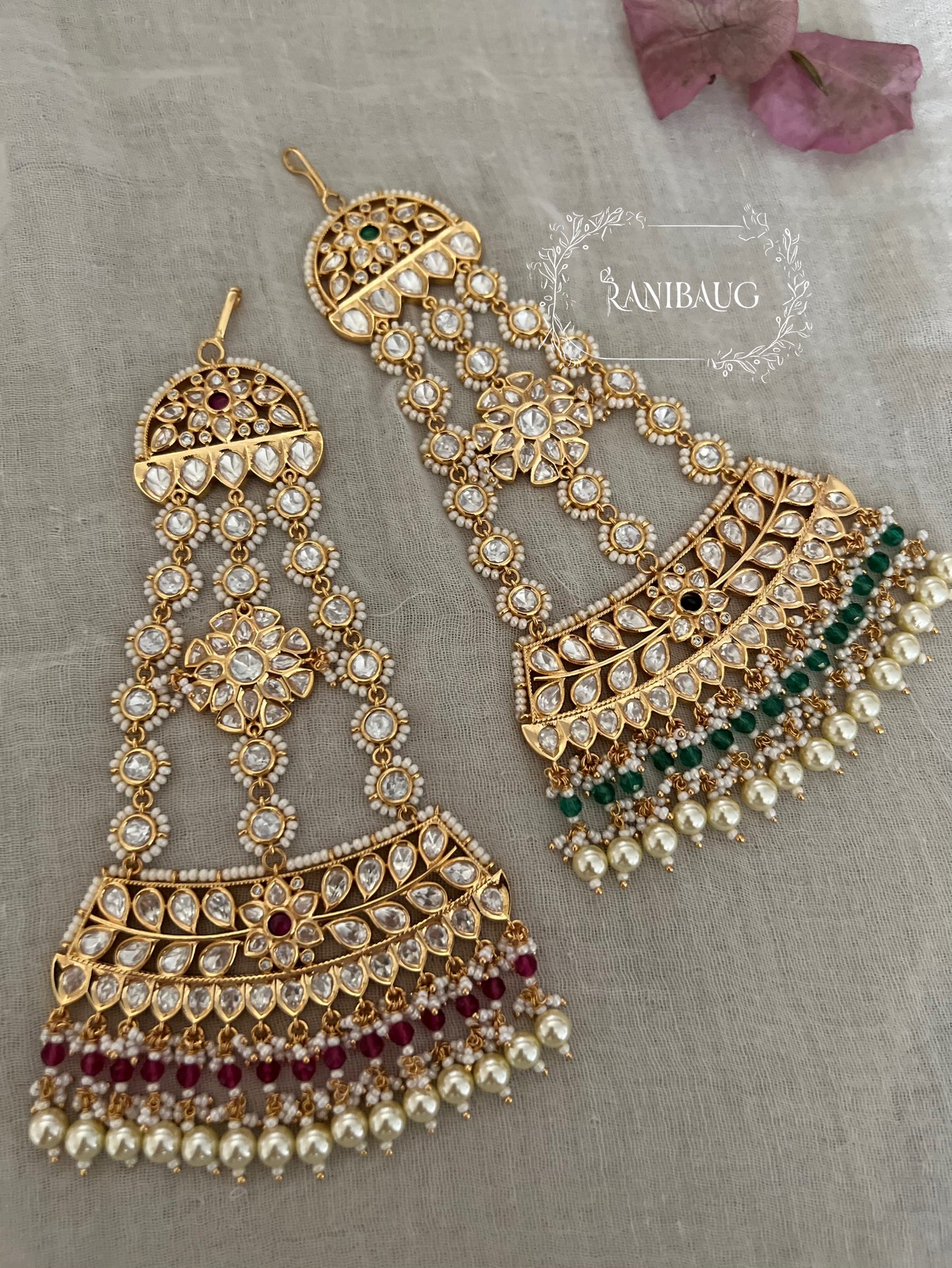 Misha Traditional Modern Polki Passa By Ranibaug