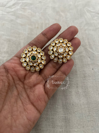 Mukta Heritage Gold Plated Kundan Studded Ring Jewelry By Ranibaug