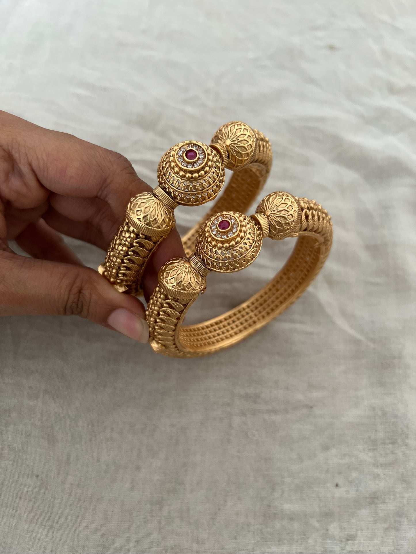 Nilanjana Sone Ka Kada Gold Kangan By Ranibaug