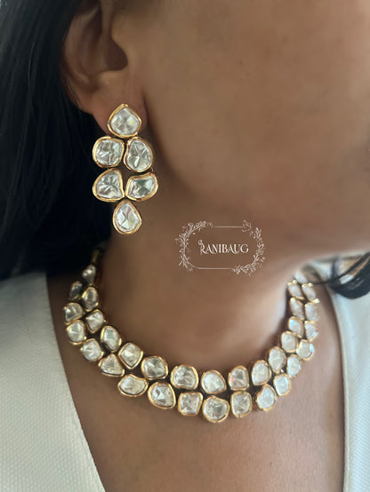 Nitara Polki Kundan Jewellery Set For Sangeet By Ranibaug