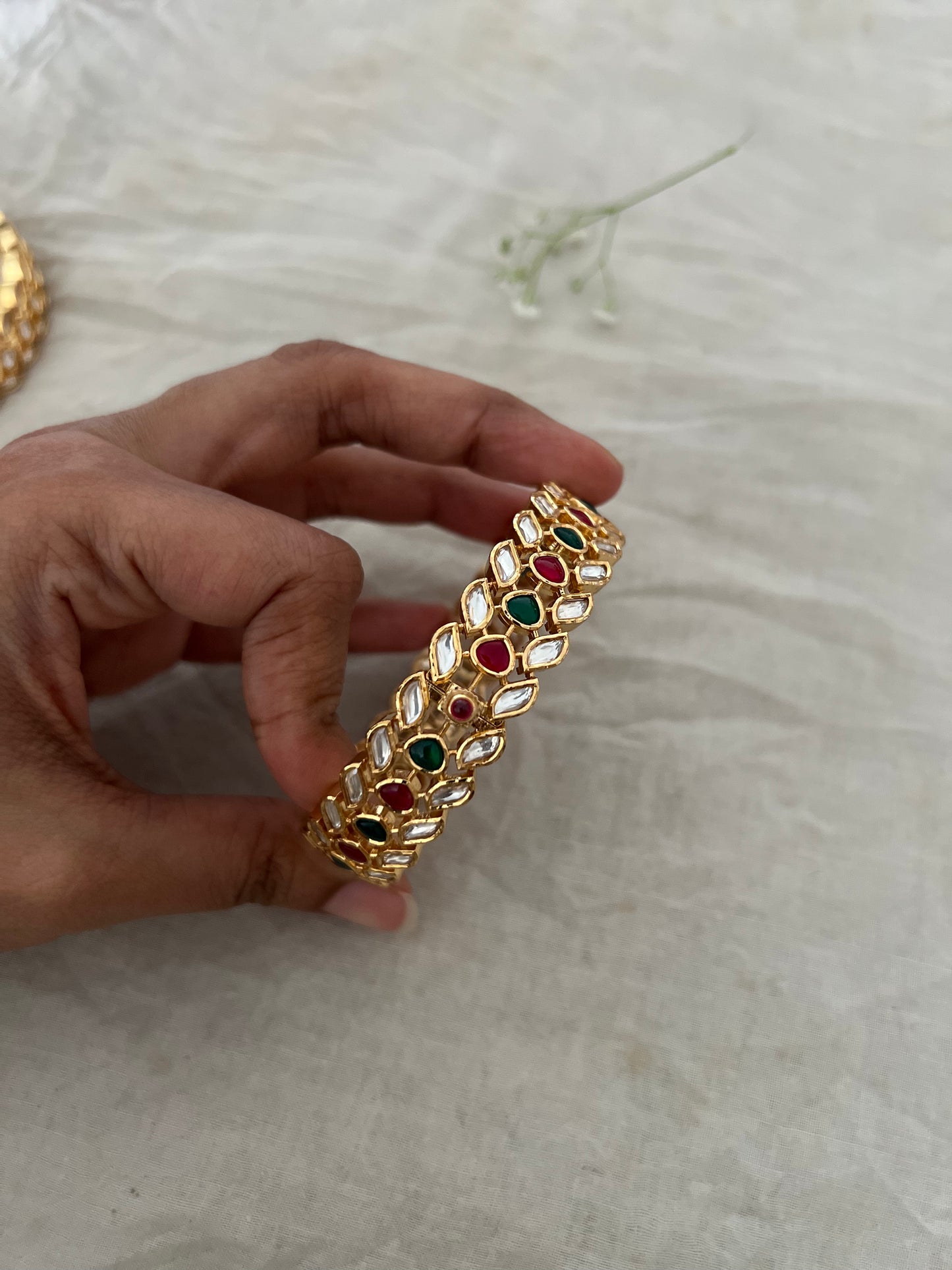 Priyanka Luxury Gold Bangles Set For Wedding By Ranibaug