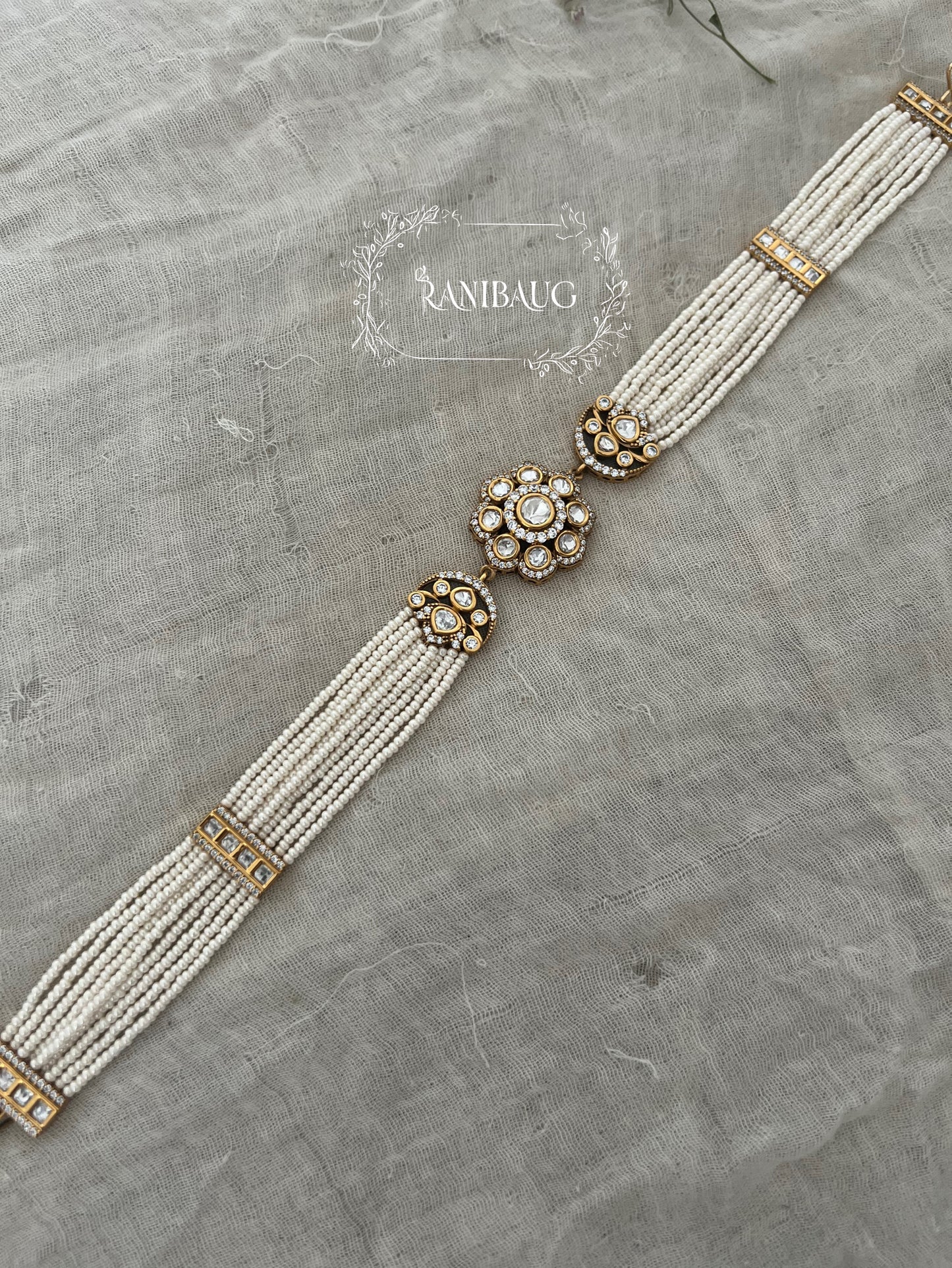 Pushpa Ethnic Hair Jewelry Sheeshpatti By Ranibaug