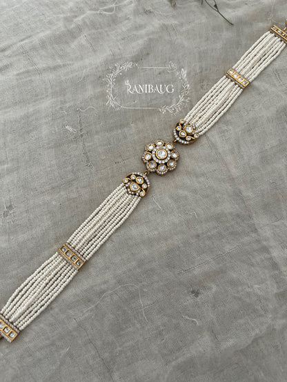 Pushpa Ethnic Hair Jewelry Sheeshpatti By Ranibaug