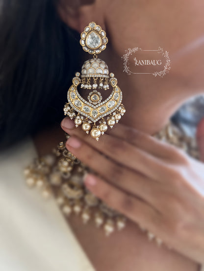 Rajasi round neck vintage heavy choker set  with Maang Tikka Jewelry by ranibaug | Bridal Wedding Jewelry Latest Collection 2025 2026