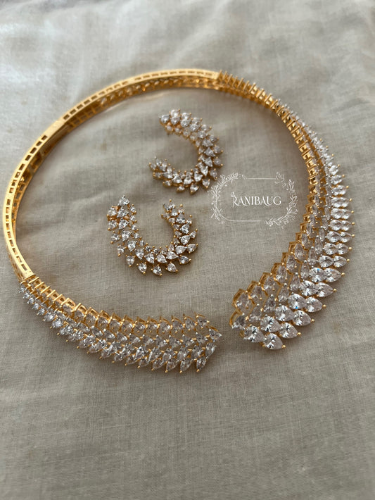 Ranibaug Imperial Arc Diamond Jewelry Set
