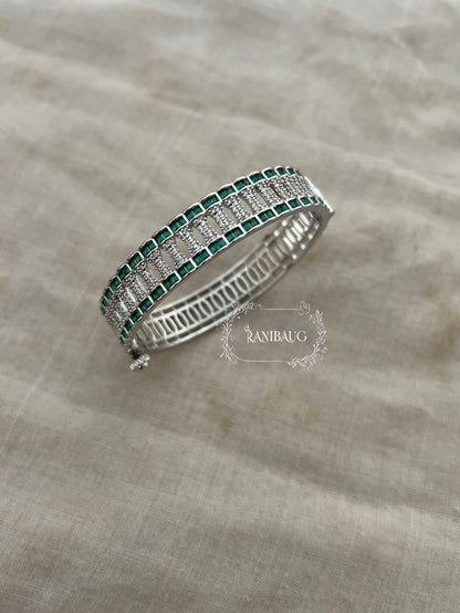 Rihaa Royal Diamond Statement Bracelet Jewelry By Ranibaug