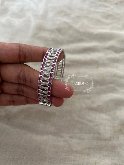 Rihaa Royal Diamond Statement Bracelet Jewelry By Ranibaug