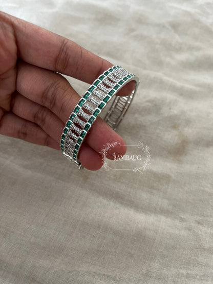Rihaa Royal Diamond Statement Bracelet Jewelry By Ranibaug