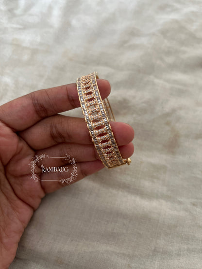 Rihaa Royal Diamond Statement Bracelet Jewelry By Ranibaug