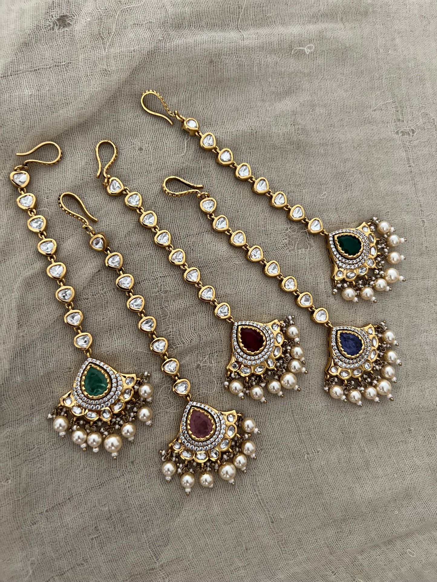 Riya Gold Simple Maang Tikka By Ranibaug