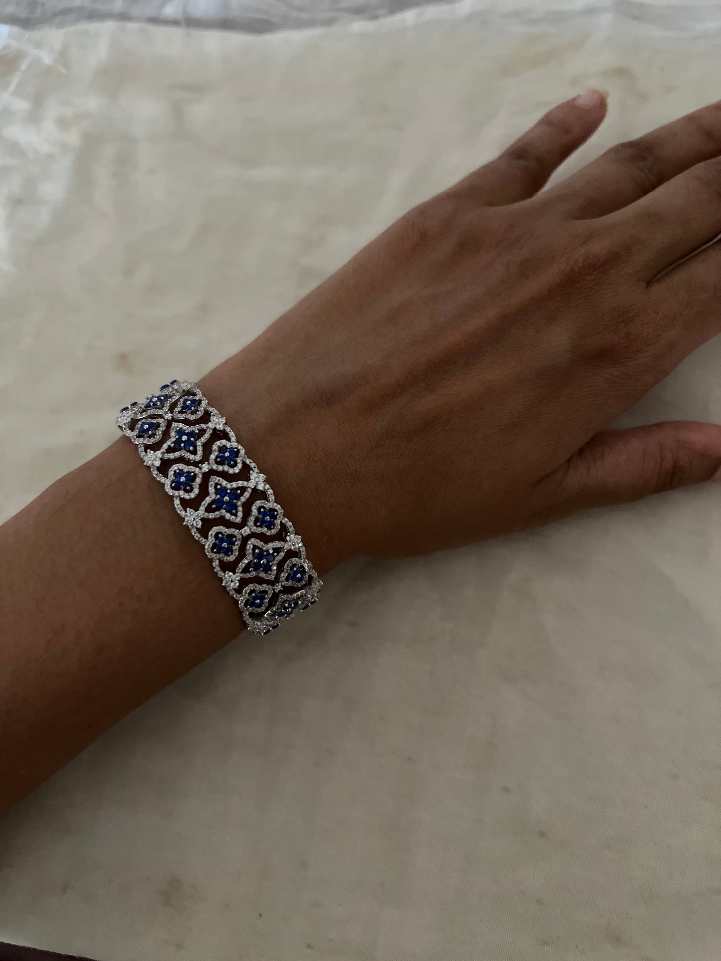 Royal Mosaic Diamond Bracelet By Ranibaug