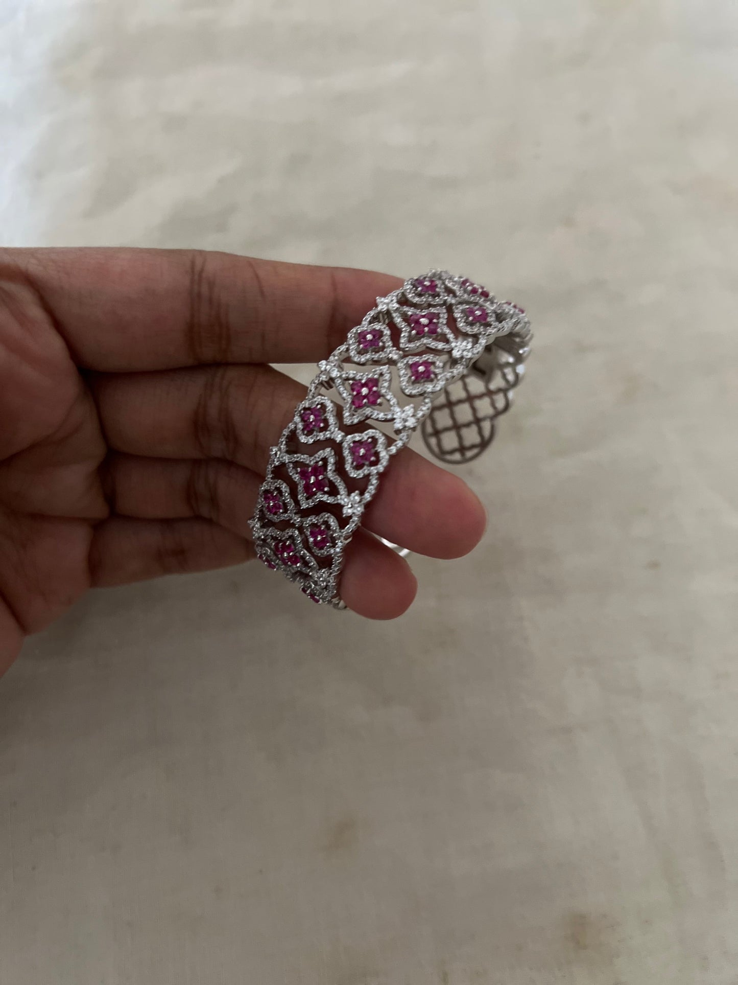 Royal Mosaic Diamond Bracelet By Ranibaug