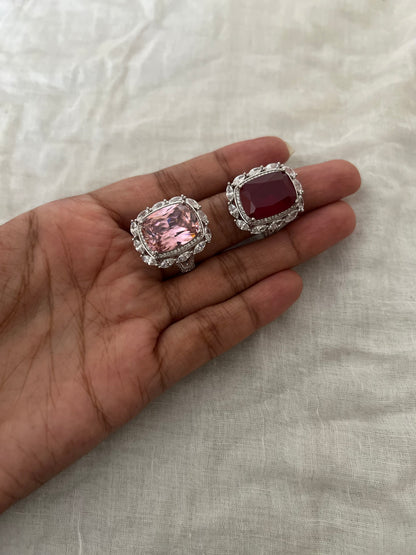 Royal Veil Diamond Statement Ring By Ranibaug